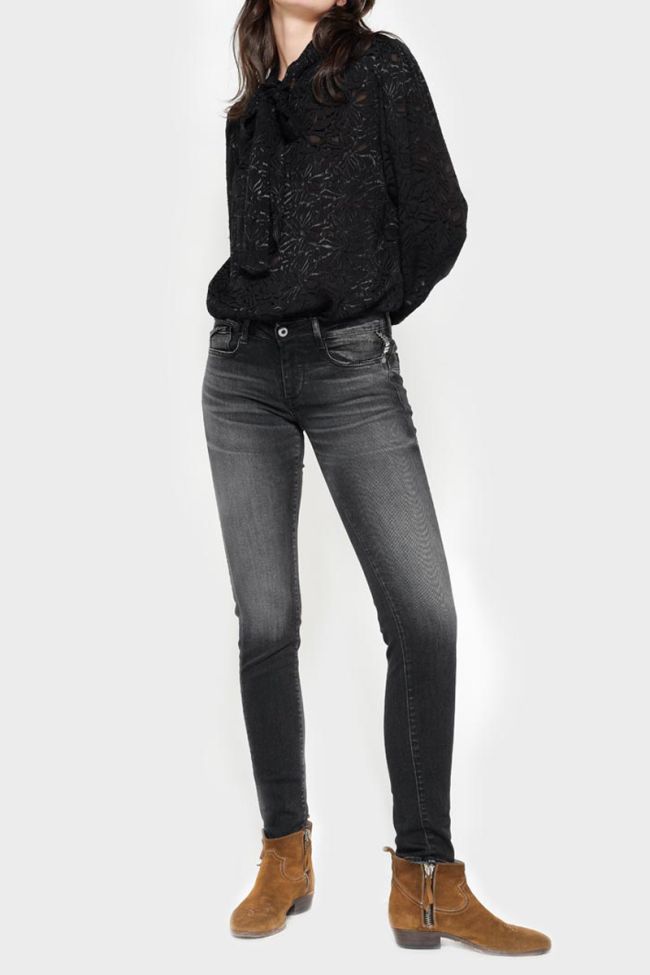 Jeans pulp slim Parme noir N°1