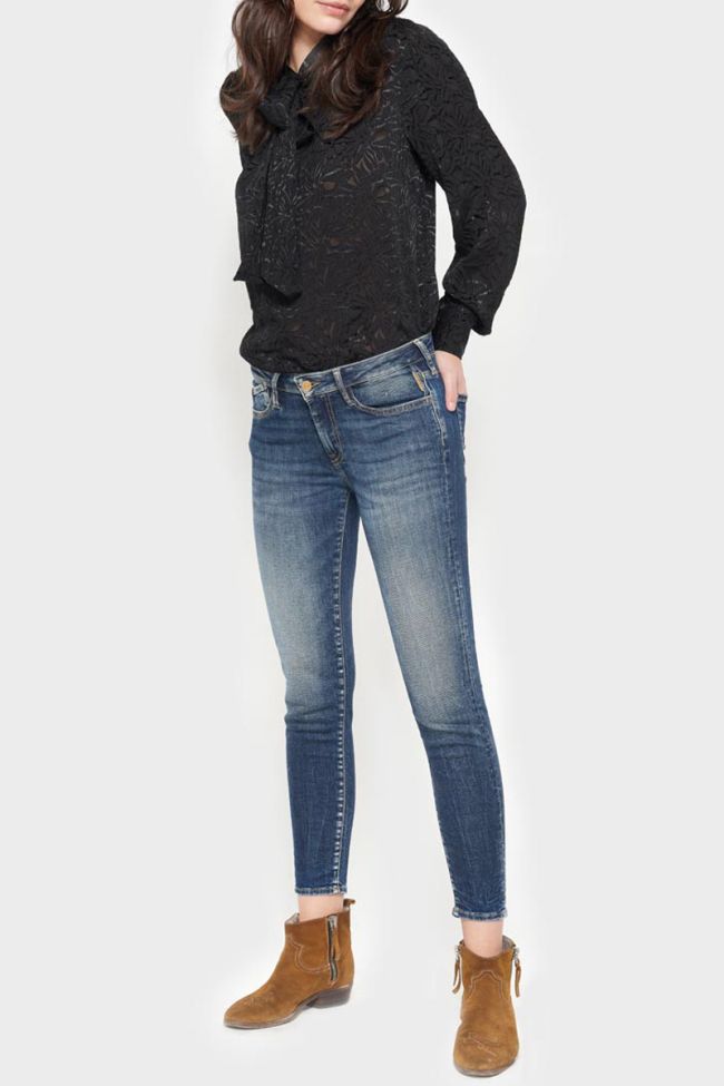 Jeans power skinny 7/8ème bleu N°3