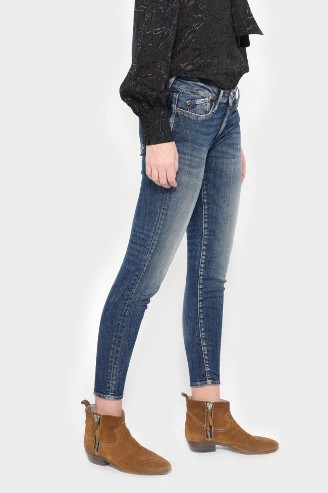Jeans power skinny 7/8ème bleu N°3