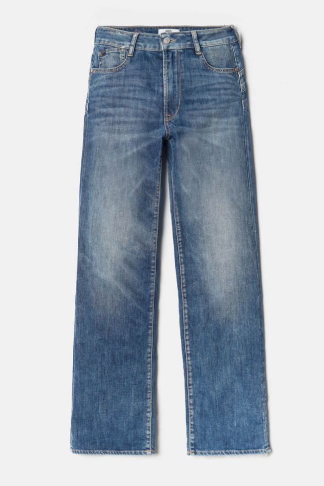 Jeans pulp regular taille haute bleu N°2