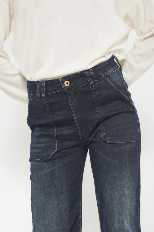 Salti pulp droit taille haute jeans bleu-noir N°1