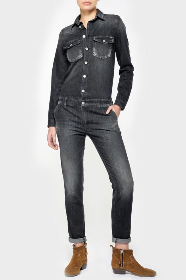 Combinaison Sena en jeans noir
