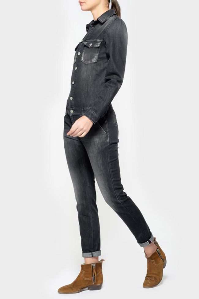 Combinaison Sena en jeans noir