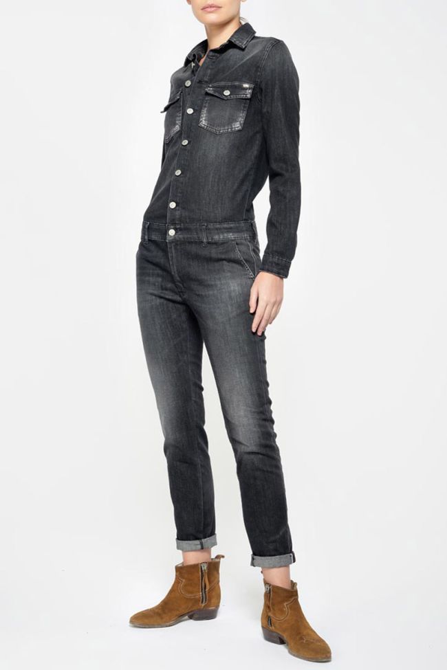 Combinaison Sena en jeans noir