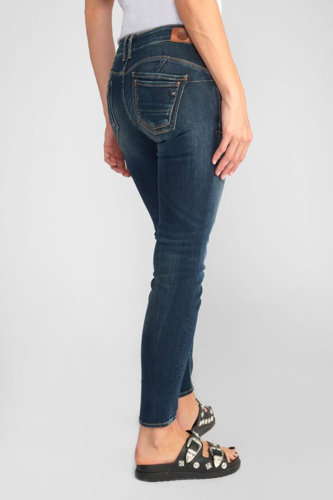 Jeans pulp slim Sib 7/8ème destroy vintage bleu N°2