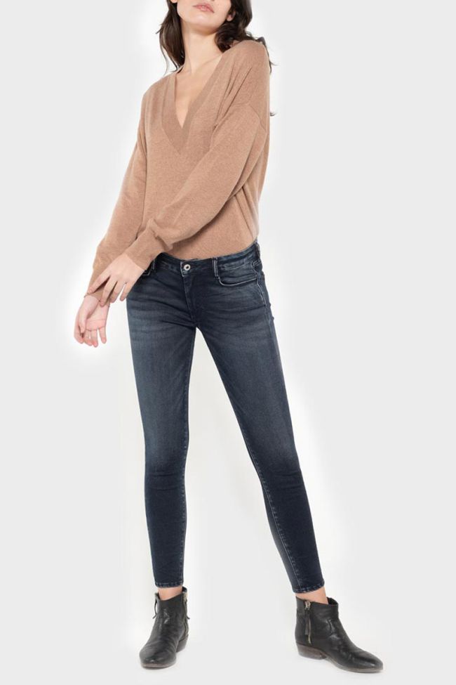 Tici ultra power skinny 7/8ème jeans bleu-noir N°2