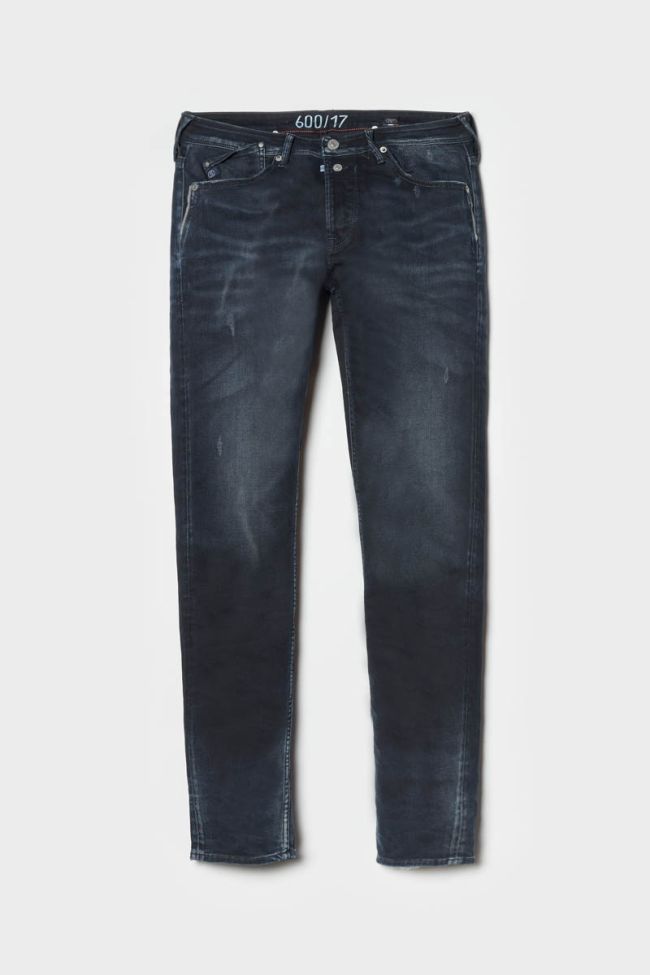 Santos 600/17 adjusted jeans destroy bleu-noir N°1