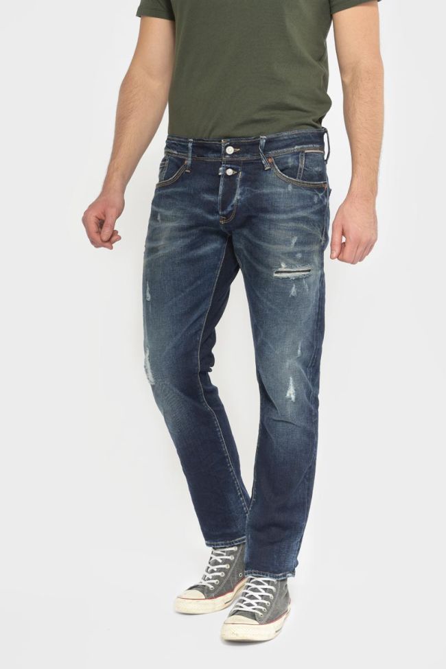 Groov 700/11 adjusted jeans destroy vintage bleu N°1