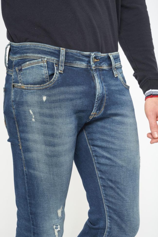 Jogg 700/11 adjusted jeans destroy vintage bleu N°2