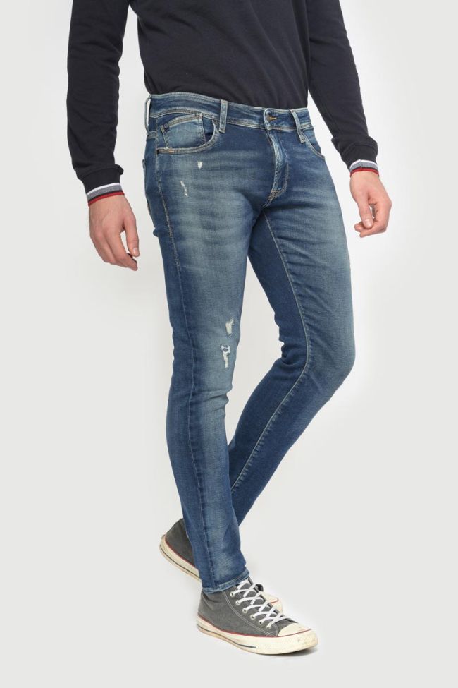 Jogg 700/11 adjusted jeans destroy vintage bleu N°2