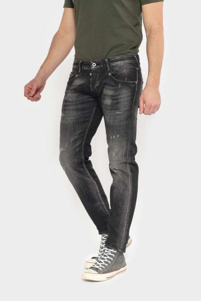 Nelson 700/11 adjusted jeans destroy noir N°1