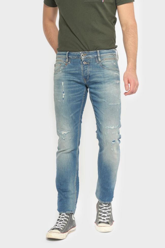 Winkler 700/11 adjusted jeans destroy vintage bleu N°3