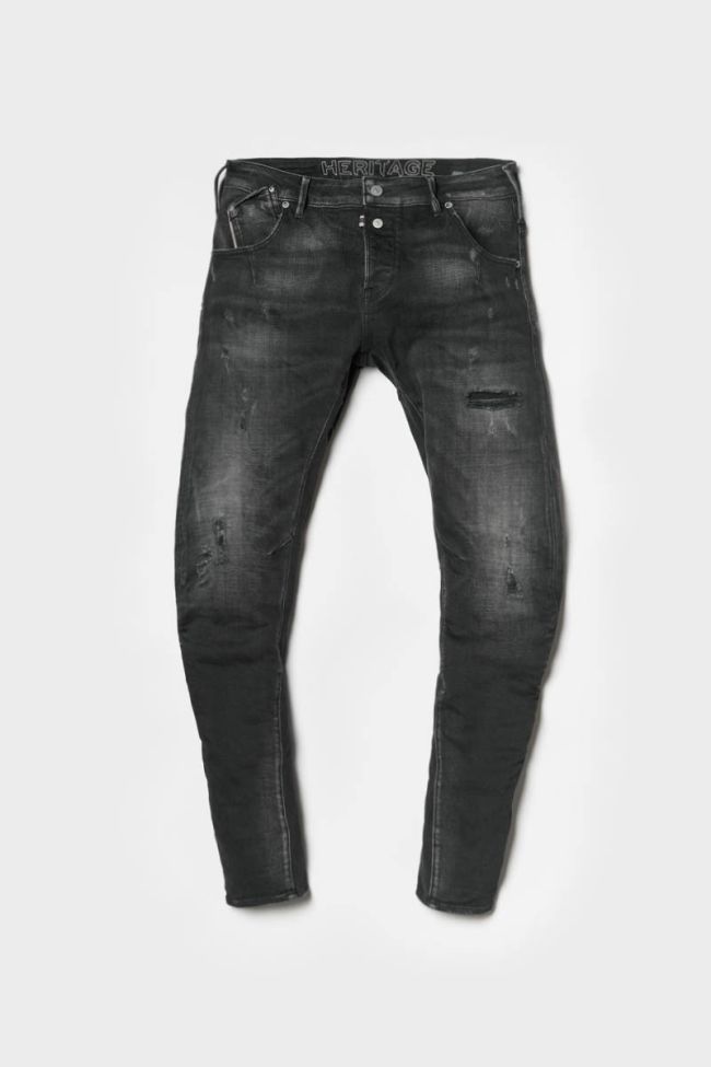 Jeans 900/03 tapered arqué Alost destroy noir N°1