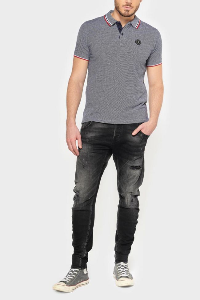Jeans 900/03 tapered arqué Alost destroy noir N°1