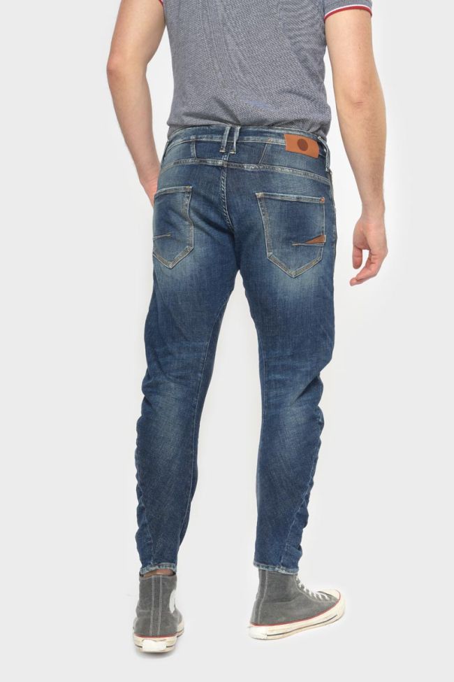 Jeans 900/03 tapered arqué Alost destroy vintage bleu N°2