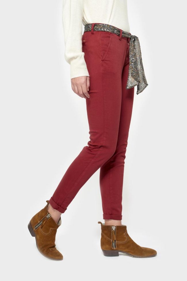 Pantalon Lidy rouge