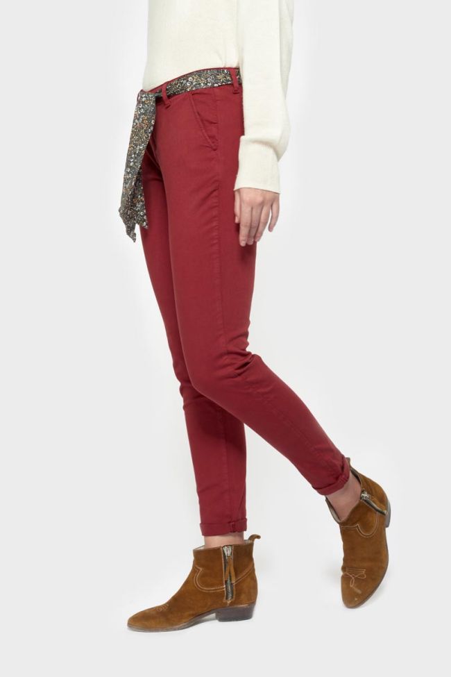 Pantalon Lidy rouge