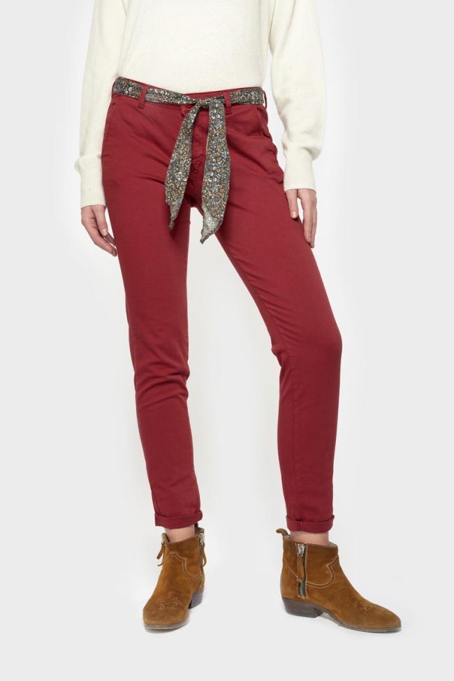 Pantalon Lidy rouge