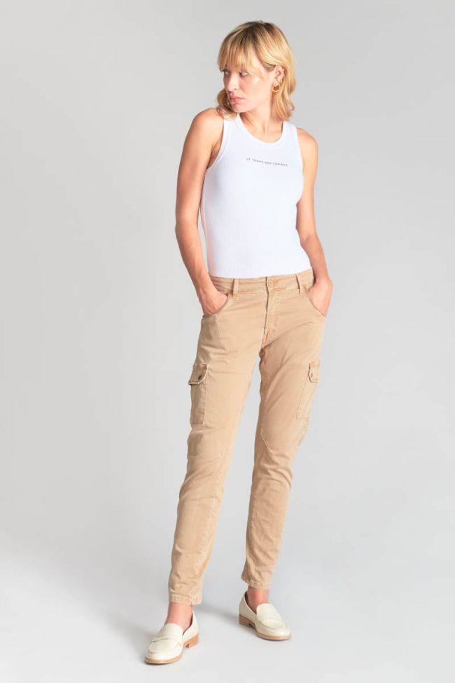 Pantalon cargo Rivera camel