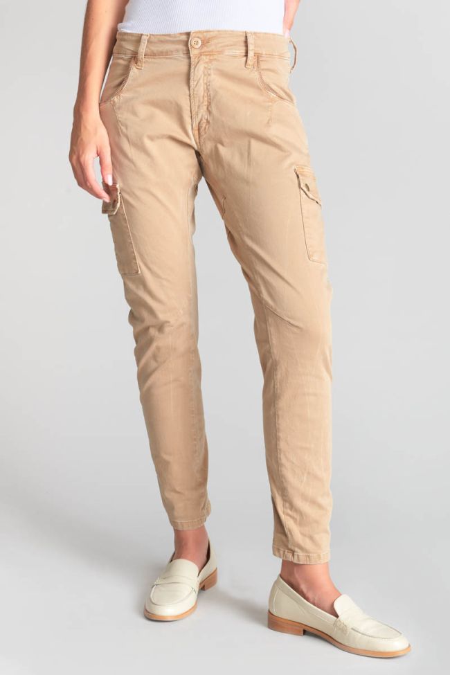 Pantalon cargo Rivera camel