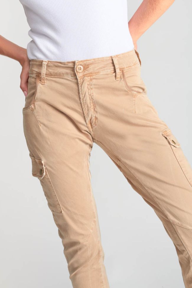 Pantalon cargo Rivera camel
