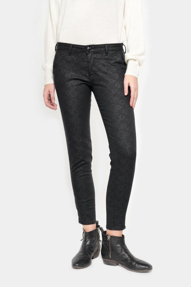 Pantalon Rommy à motif serpent