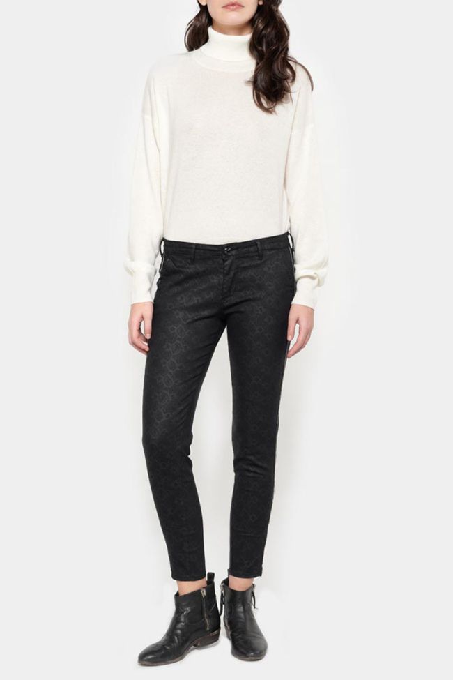 Pantalon Rommy à motif serpent