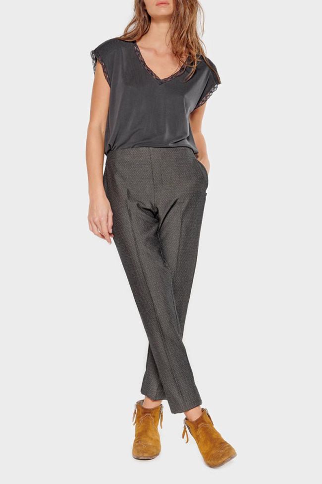 Pantalon Rosier gris