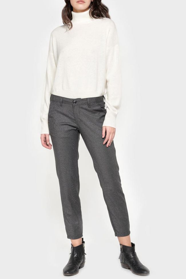 Pantalon Vittoria brillant gris
