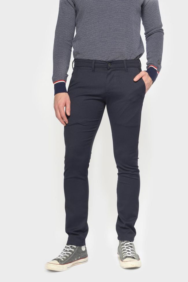 Pantalon Fano bleu et noir