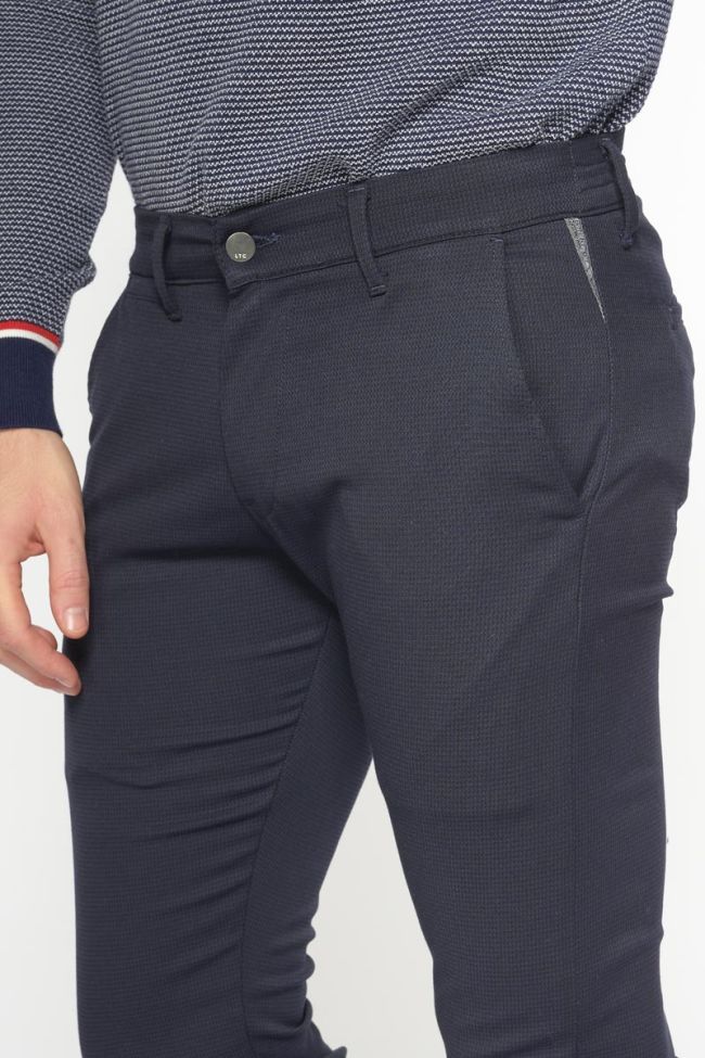 Pantalon Fano bleu et noir