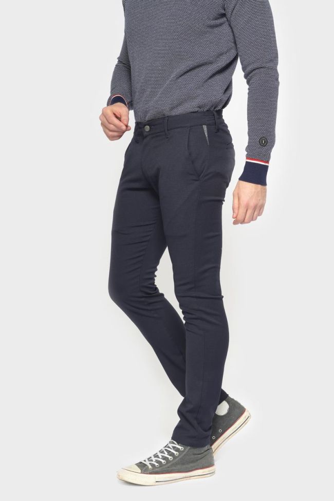 Pantalon Fano bleu et noir