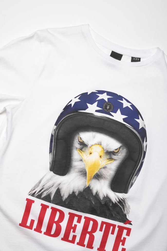 T-shirt Leavenbo blanc imprimé