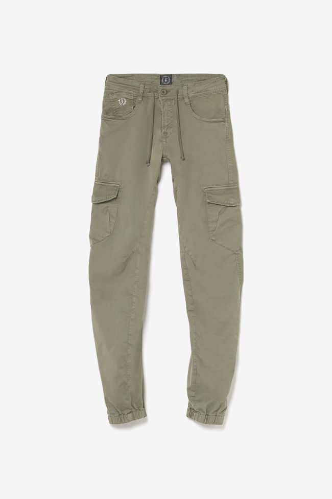 Pantalon Patos tapered arqué kaki