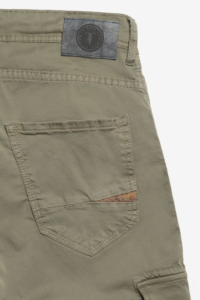 Pantalon Patos tapered arqué kaki