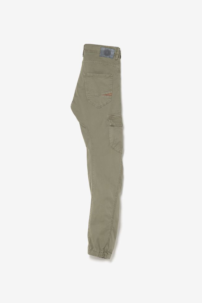 Pantalon Patos tapered arqué kaki