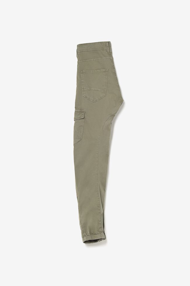 Pantalon Patos tapered arqué kaki