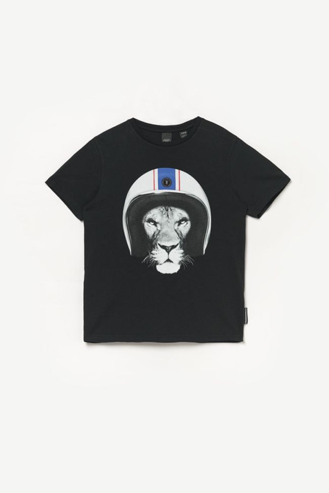 T-shirt Santabo noir imprimé