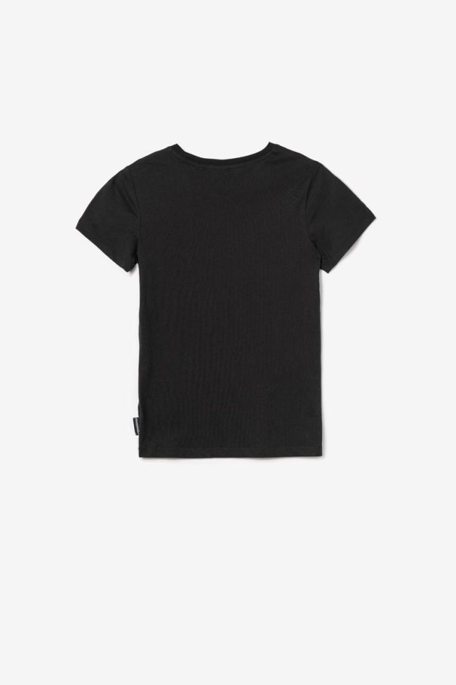 T-shirt Santabo noir imprimé