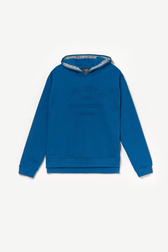 Sweat à capuche Spybo bleu