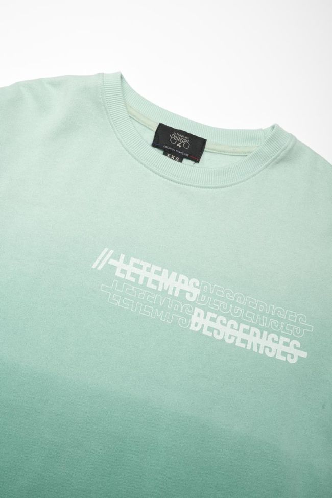 Sweat Venicebo bleu turquoise