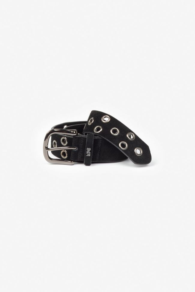 Ceinture Minog en daim noir