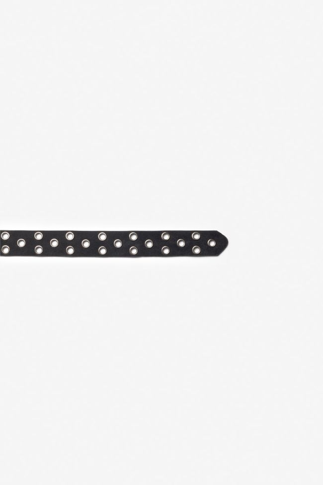 Ceinture Minog en daim noir