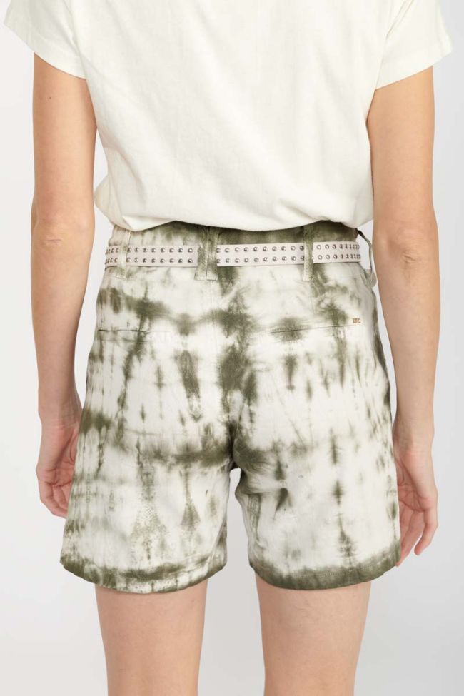 Ceinture Sao en daim crème