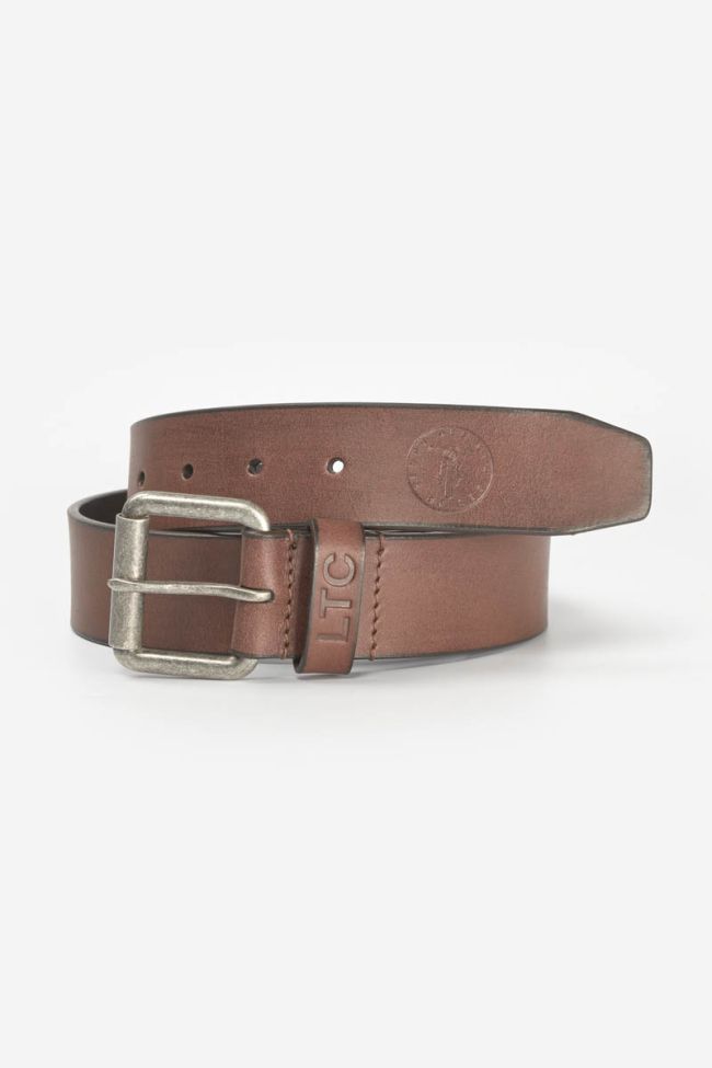 Ceinture Meral en cuir marron
