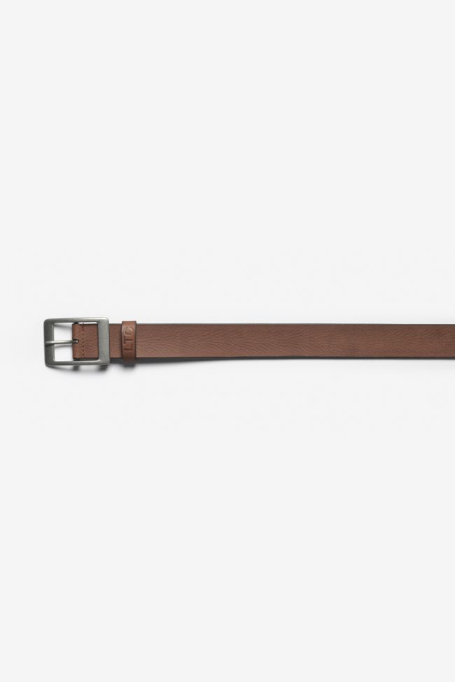 Ceinture Roni en cuir marron