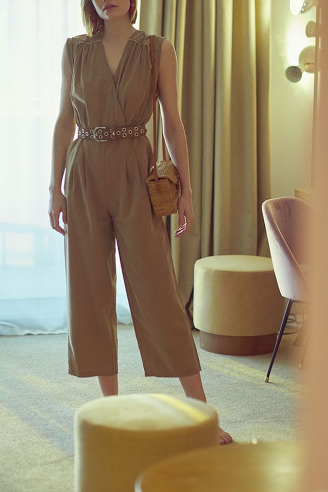 Combinaison Afro sable