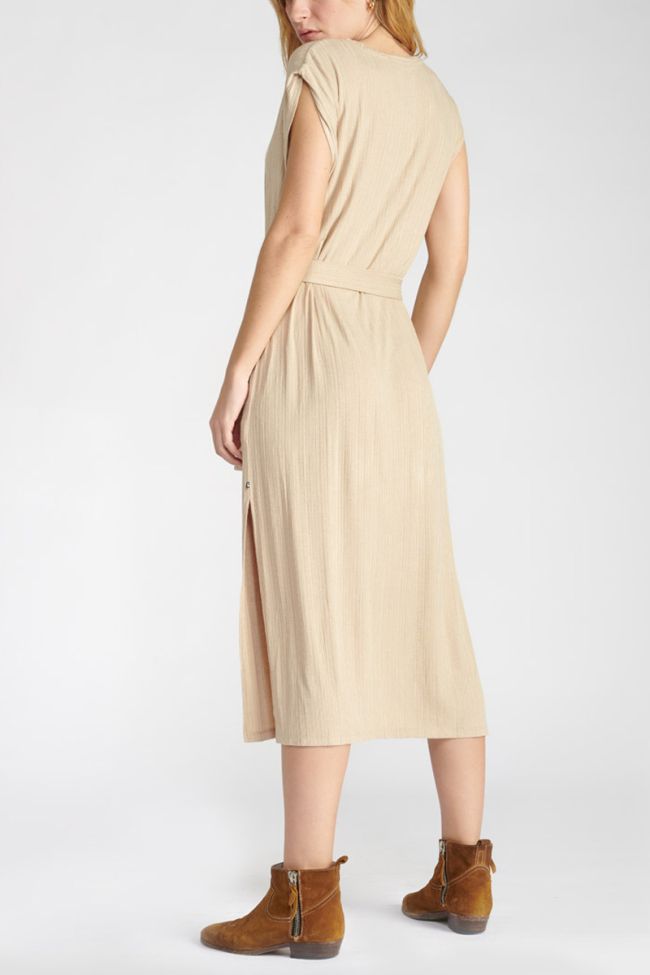 Robe longue Andy beige