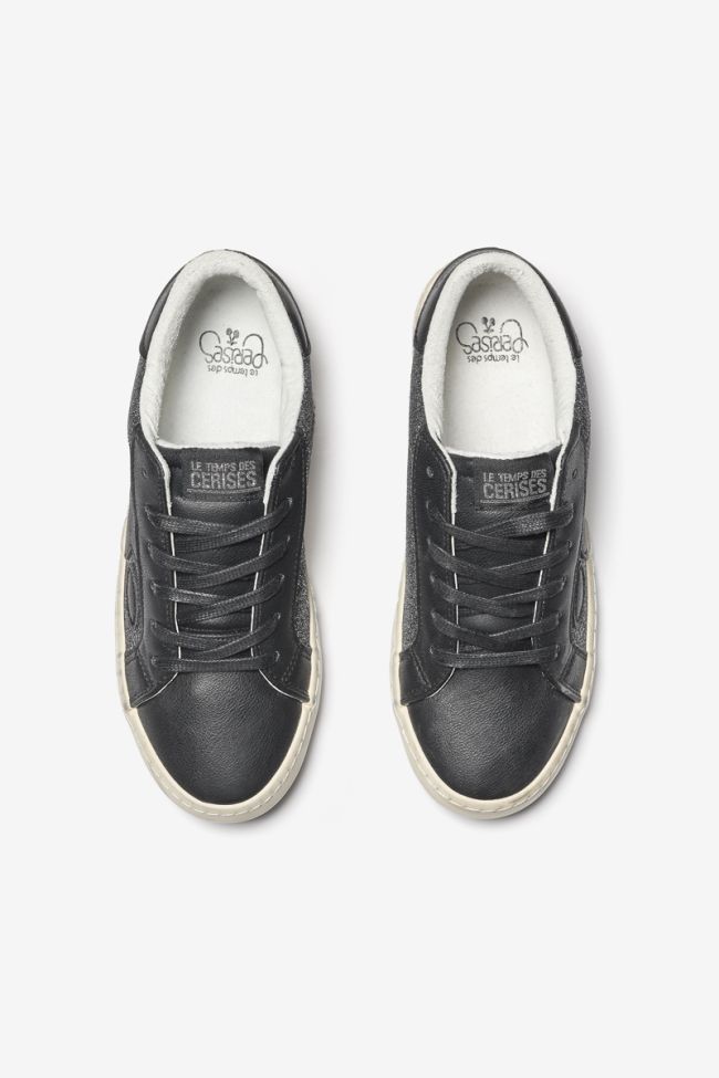 Baskets Austin noires à paillettes