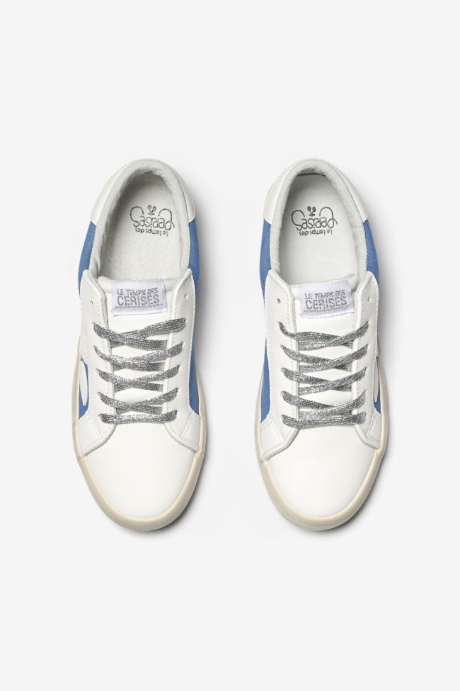 Baskets Austin en jeans bleu